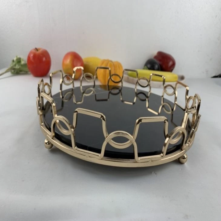 Great Green Marble Decoratve Tray