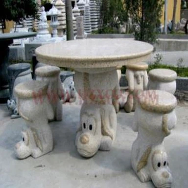 G682 Yellow Granite Bench