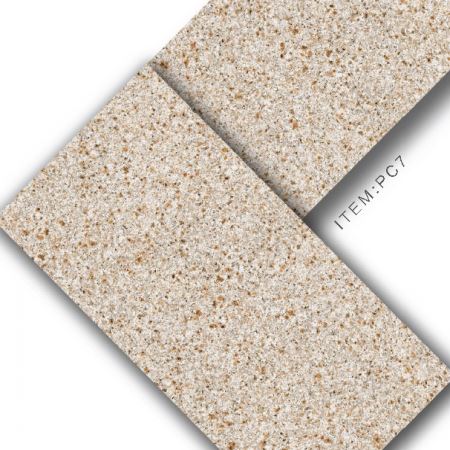 SC252 Light Yellow G682 Porcelain Tile