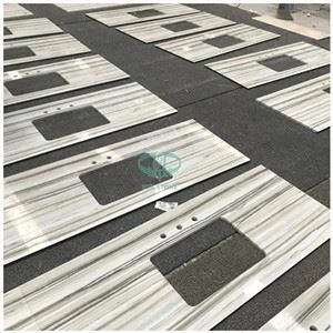 Calacatta Zebrino Mramorová koupelna Vanity Tops