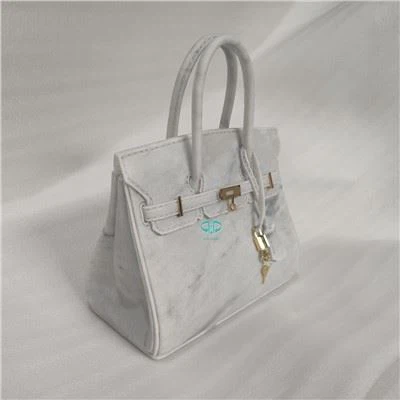 Čínská bílá mramorová taška