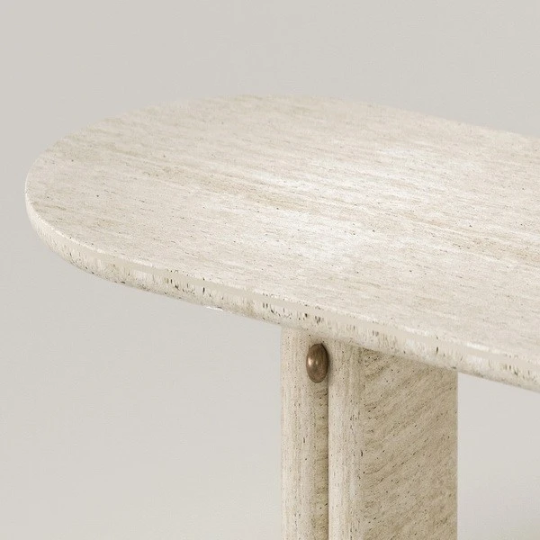 Travertine Dining Table 2